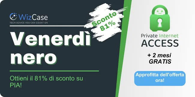 Coupon PIA per il Black Friday 2023