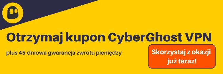 Ważny kupon CyberGhost