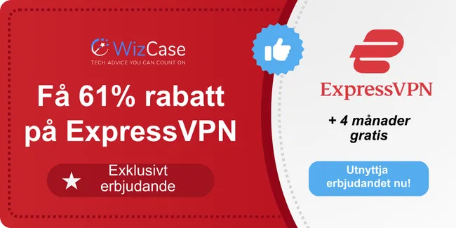 ExpressVPN 2024 huvudkupongbanner