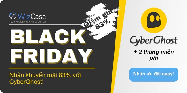 Phiếu giảm giá CyberGhost Black Friday 2023