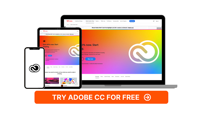 Adobe Creative Cloud General UI Screenshot (Clean)