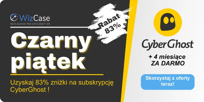 Kupon CyberGhost na Czarny piątek 2023