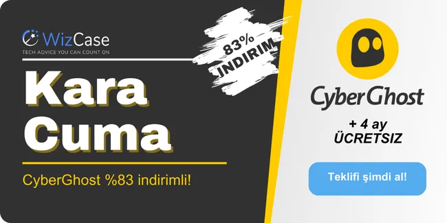 CyberGhost Kara Cuma Kuponu 2023