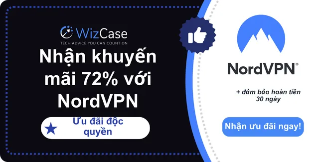 Biểu ngữ phiếu giảm giá chính của NordVPN 2025