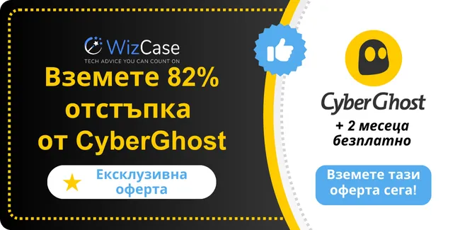 Банер за основен купон на CyberGhost 2025