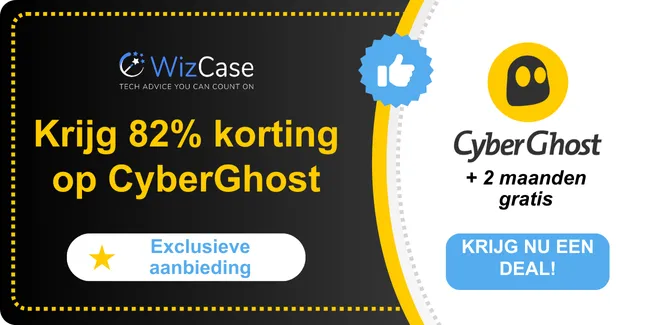 CyberGhost 2025 hoofdcouponbanner